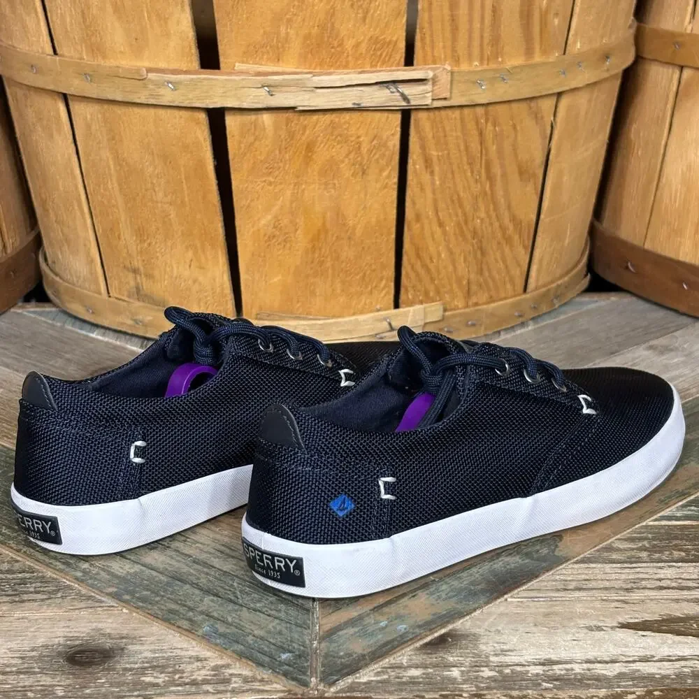 Sperry Bodie Navy Knit Textile Washable Comfort Sneakers Boys Size 3